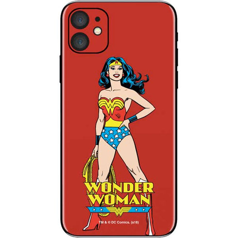 DC Comics Wonder Woman Classic Art Pose iPhone 11 Skin